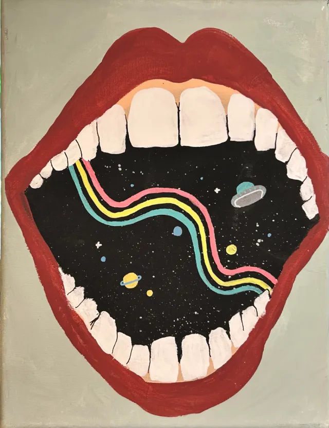 Blue Mouth